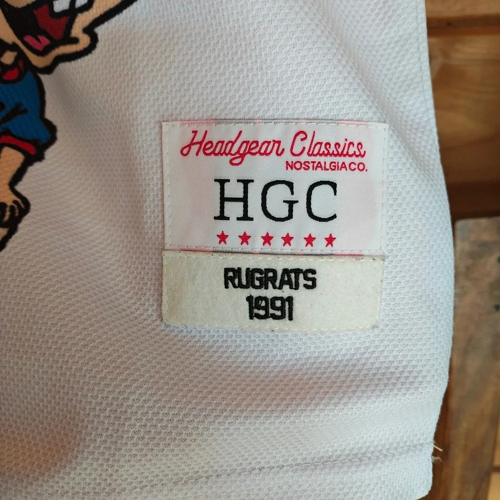 Headgear Classics Hockey Jersey Reptar Nickelodeon Rugrats Embroidered kids XL